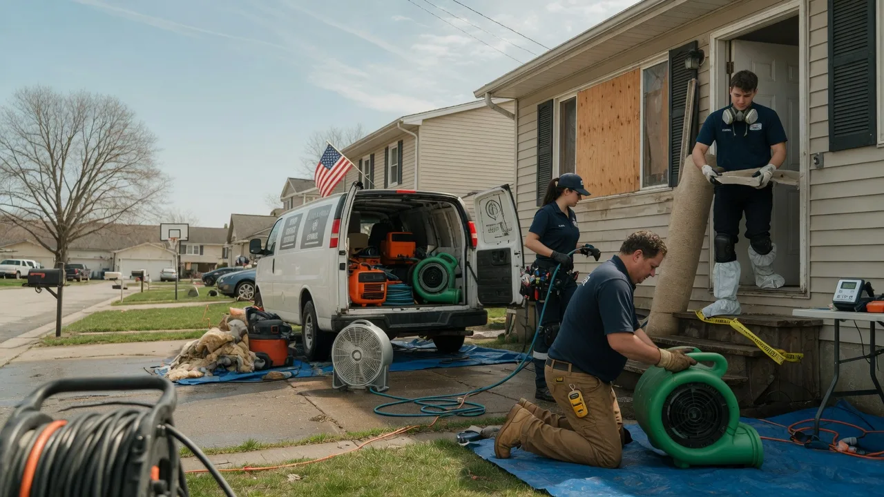 Water Damage Restoration in Quincy, MI near me